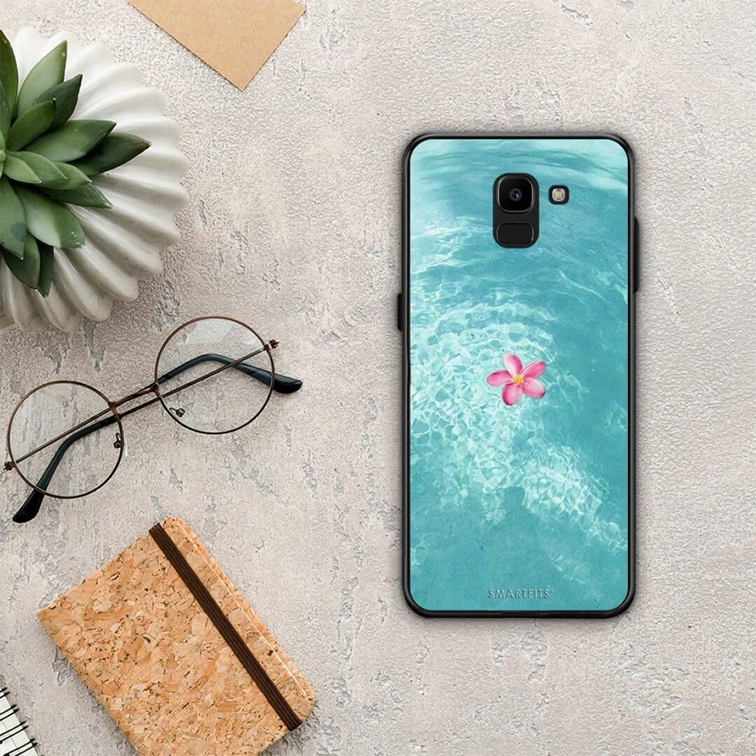 Water Flower - Samsung Galaxy J6 θήκη