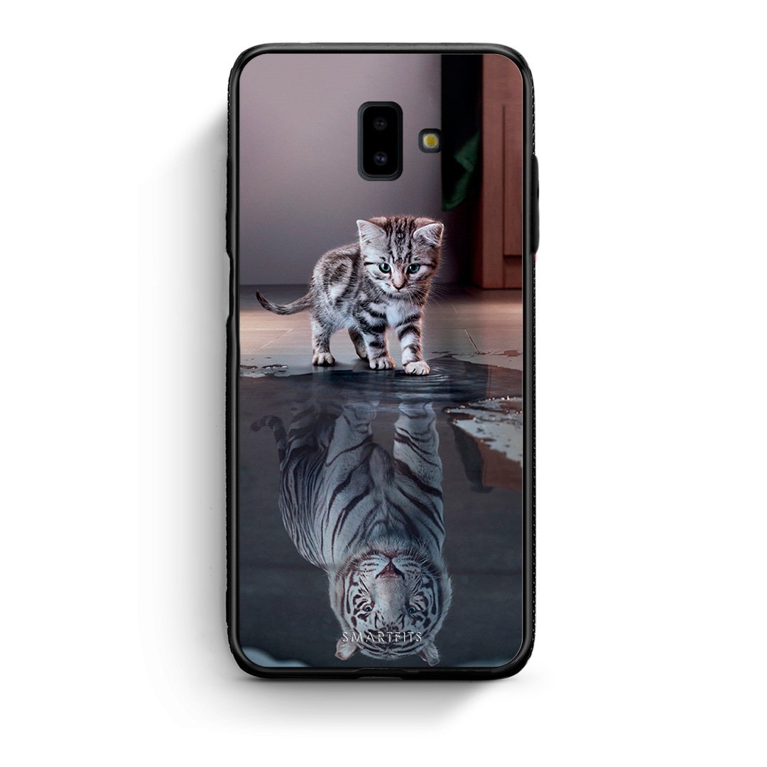 4 - samsung J6+ Tiger Cute case, cover, bumper