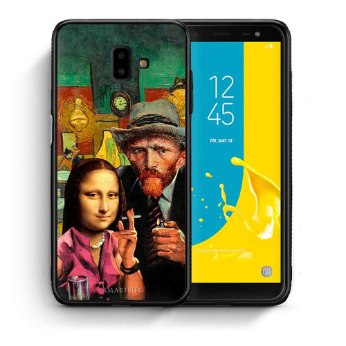 Θήκη Samsung J6+ Funny Art από τη Smartfits με σχέδιο στο πίσω μέρος και μαύρο περίβλημα | Samsung J6+ Funny Art case with colorful back and black bezels
