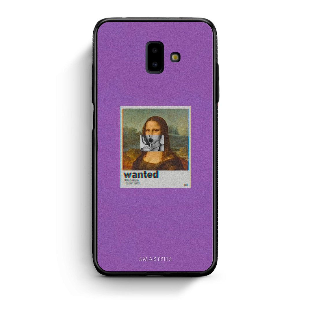 4 - samsung J6+ Monalisa Popart case, cover, bumper