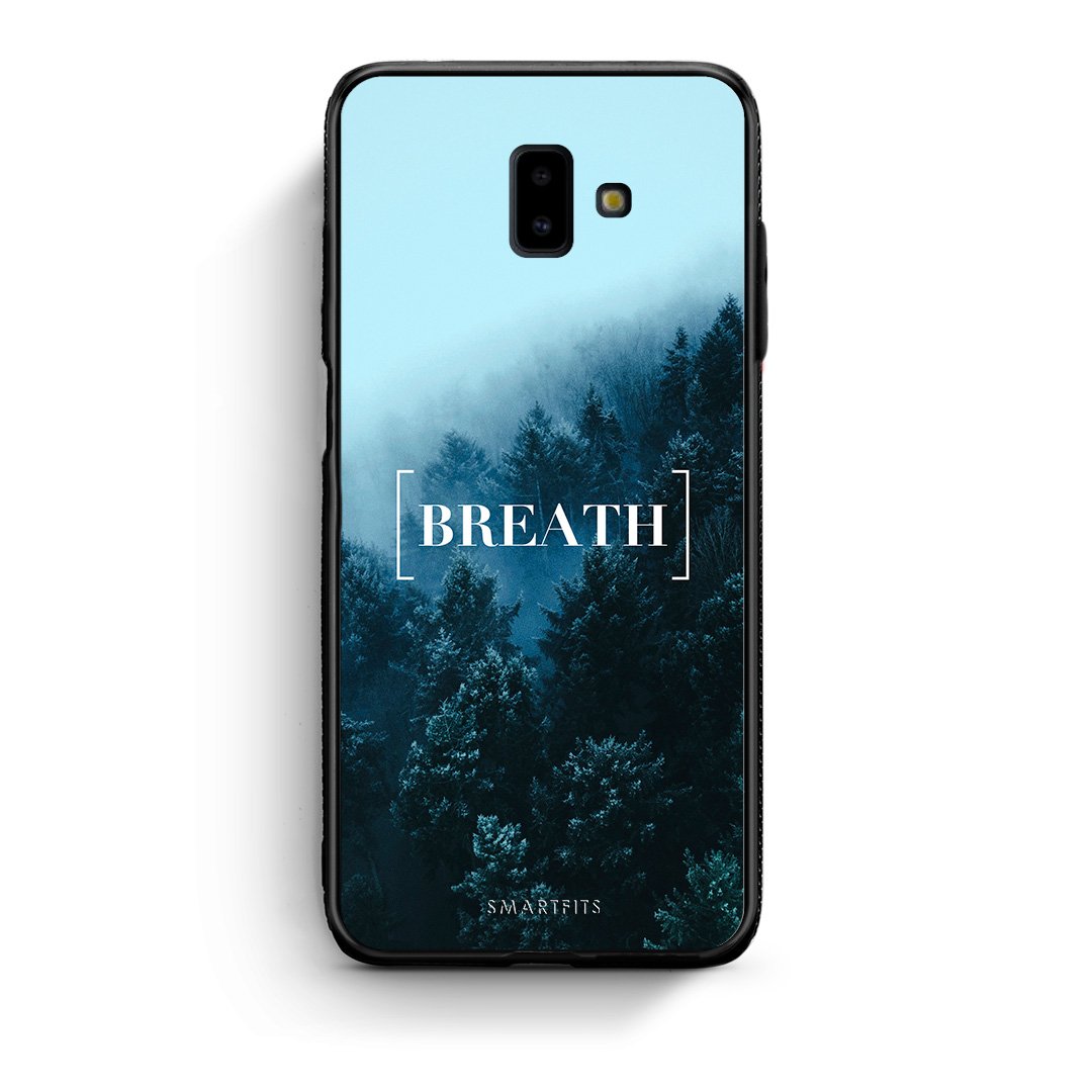 4 - samsung J6+ Breath Quote case, cover, bumper