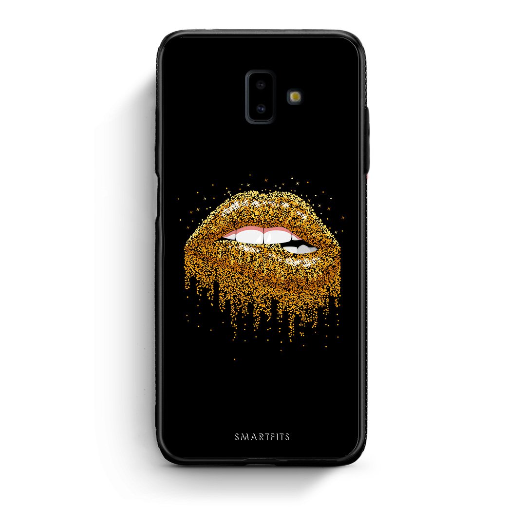 4 - samsung J6+ Golden Valentine case, cover, bumper