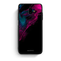 Thumbnail for 4 - samsung J6+ Pink Black Watercolor case, cover, bumper
