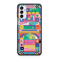Thumbnail for Samsung M13 Bubbles Soap θήκη από τη Smartfits με σχέδιο στο πίσω μέρος και μαύρο περίβλημα | Smartphone case with colorful back and black bezels by Smartfits
