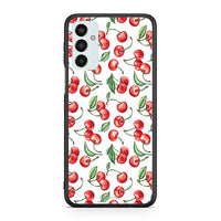 Thumbnail for Samsung M13 Cherry Summer θήκη από τη Smartfits με σχέδιο στο πίσω μέρος και μαύρο περίβλημα | Smartphone case with colorful back and black bezels by Smartfits