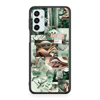 Thumbnail for Samsung M13 Collage Dude Θήκη Αγίου Βαλεντίνου από τη Smartfits με σχέδιο στο πίσω μέρος και μαύρο περίβλημα | Smartphone case with colorful back and black bezels by Smartfits