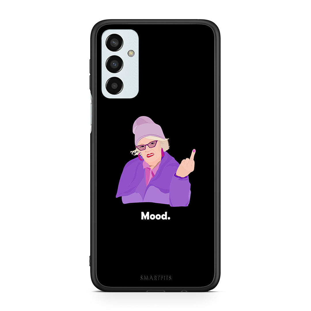 Samsung M13 Grandma Mood Black θήκη από τη Smartfits με σχέδιο στο πίσω μέρος και μαύρο περίβλημα | Smartphone case with colorful back and black bezels by Smartfits