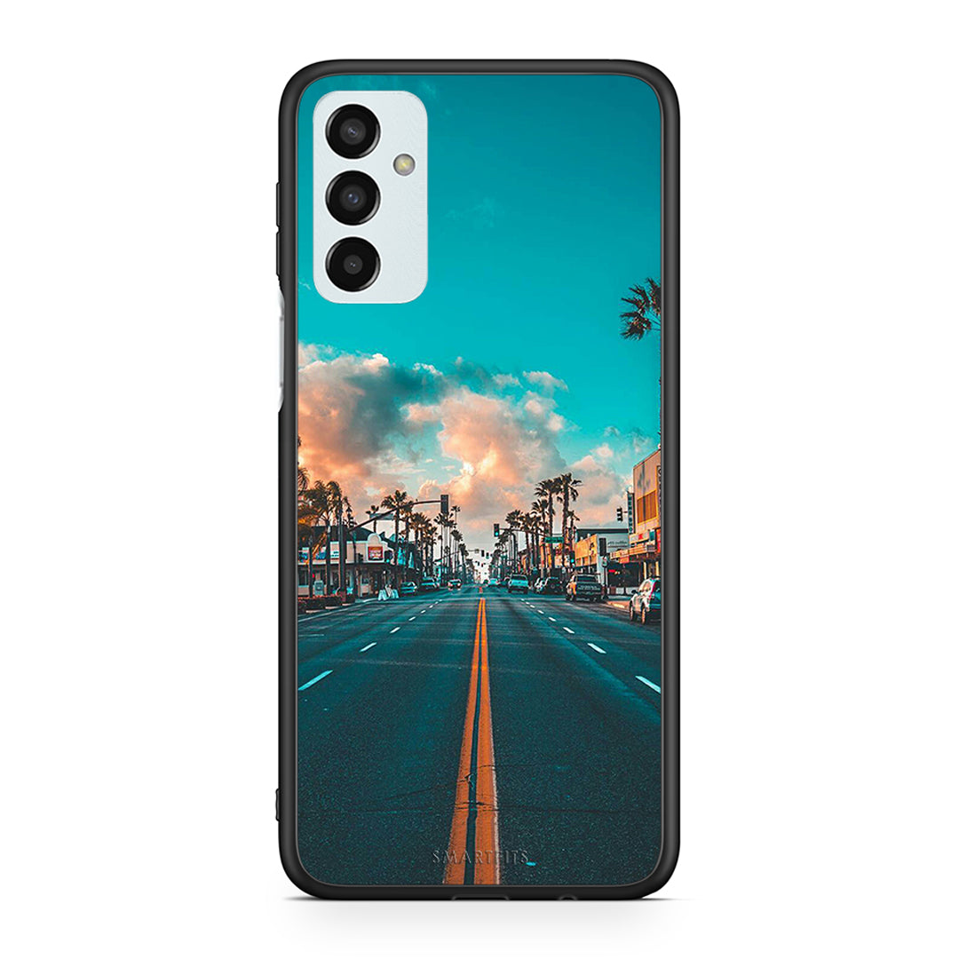 4 - Samsung M13 City Landscape case, cover, bumper