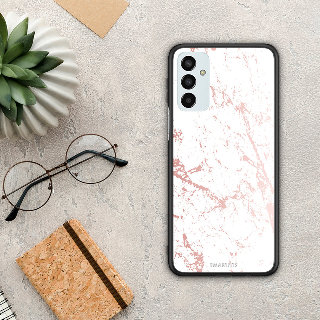 Marble Pink Splash - Samsung Galaxy M13 θήκη