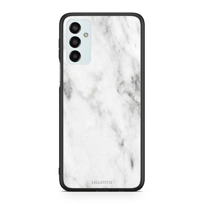 2 - Samsung M13 White marble case, cover, bumper