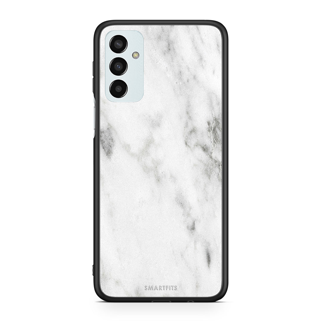 2 - Samsung M13 White marble case, cover, bumper