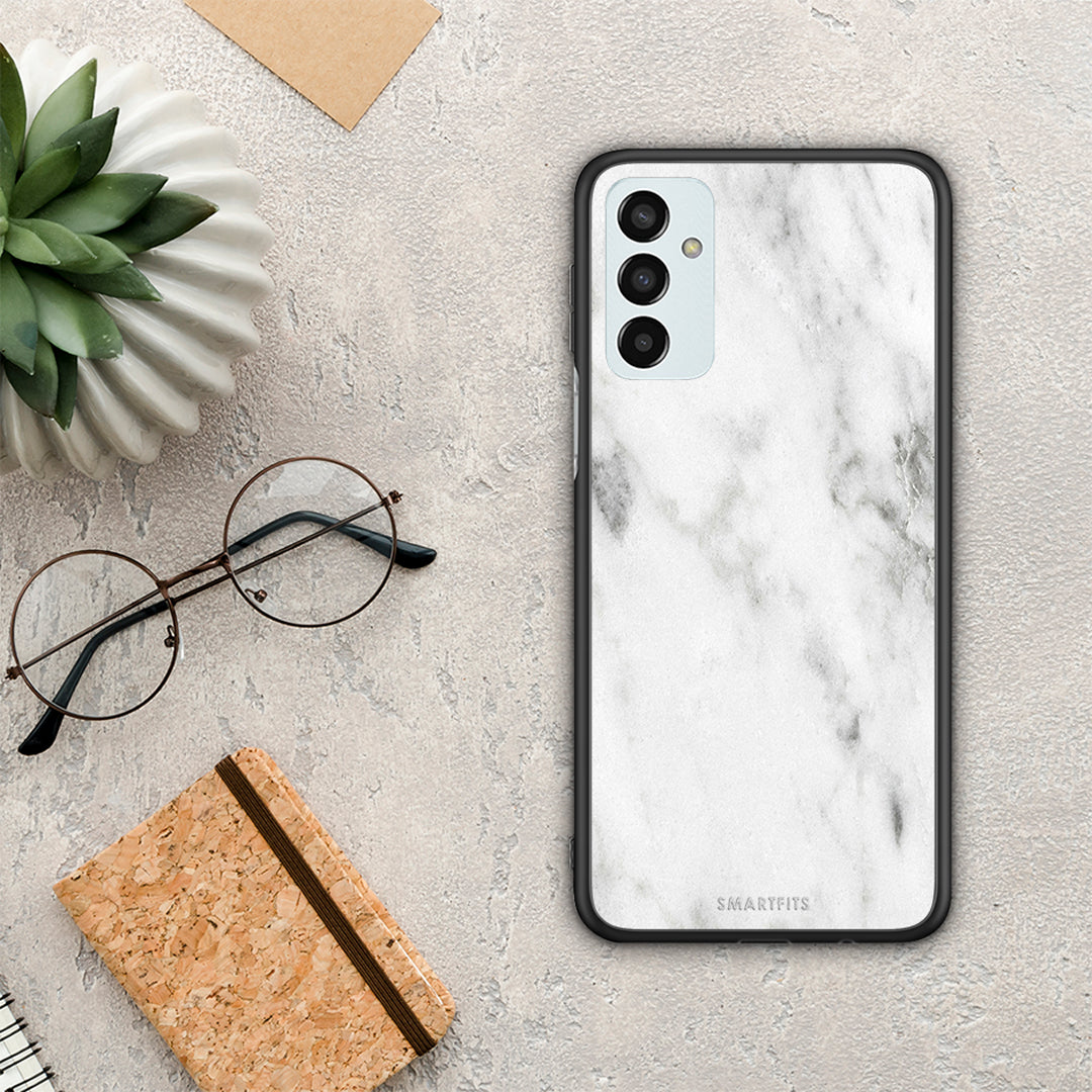 Marble White - Samsung Galaxy M13 θήκη