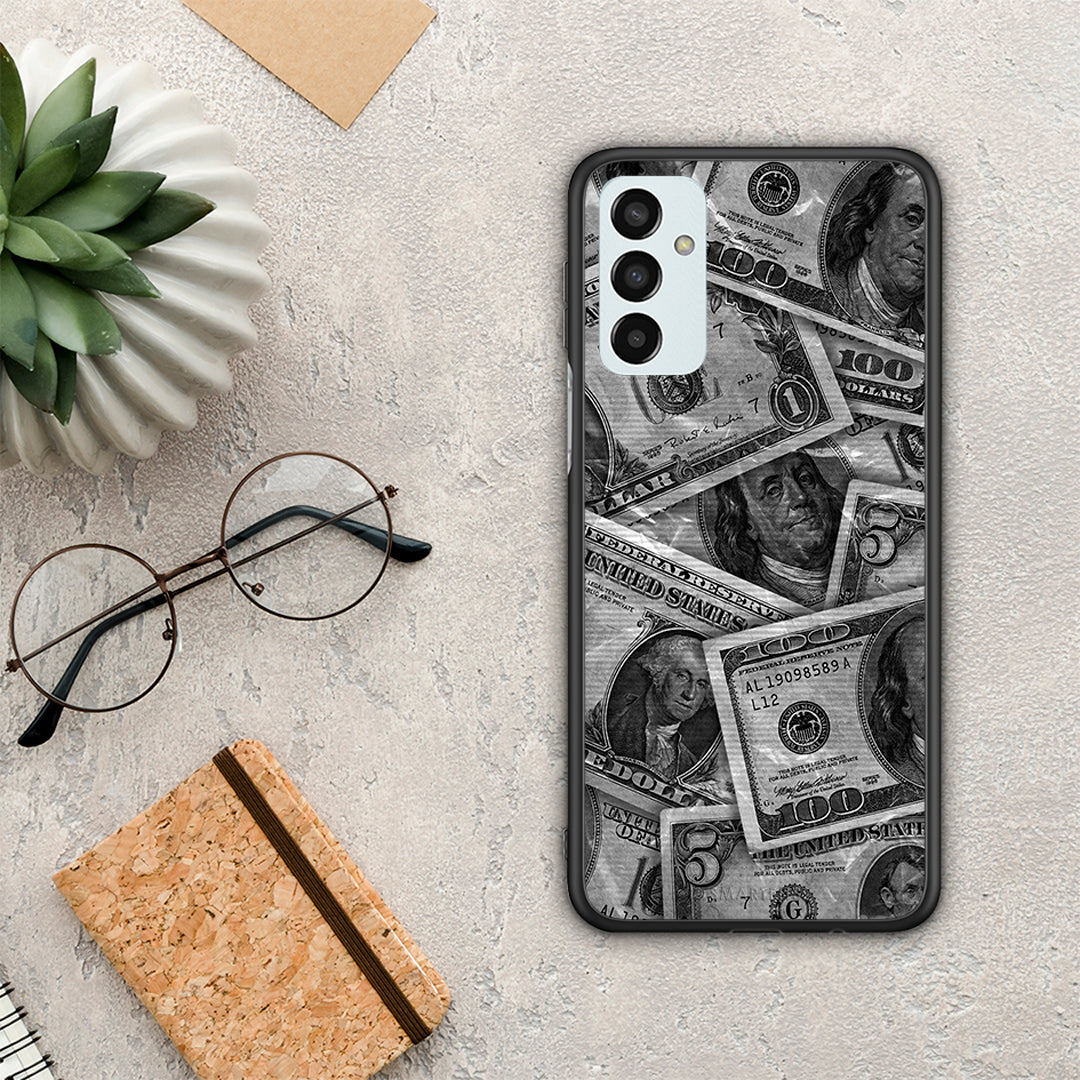 Money Dollars - Samsung Galaxy M13 θήκη