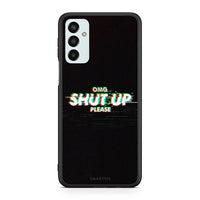 Thumbnail for Samsung M13 OMG ShutUp θήκη από τη Smartfits με σχέδιο στο πίσω μέρος και μαύρο περίβλημα | Smartphone case with colorful back and black bezels by Smartfits