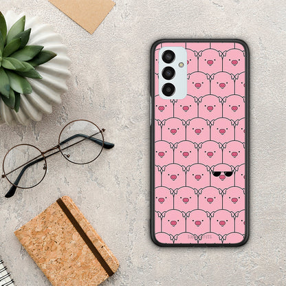 Pig Glasses - Samsung Galaxy M13 θήκη
