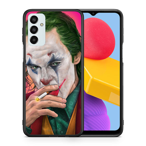 Θήκη Samsung M13 JokesOnU PopArt από τη Smartfits με σχέδιο στο πίσω μέρος και μαύρο περίβλημα | Samsung M13 JokesOnU PopArt case with colorful back and black bezels