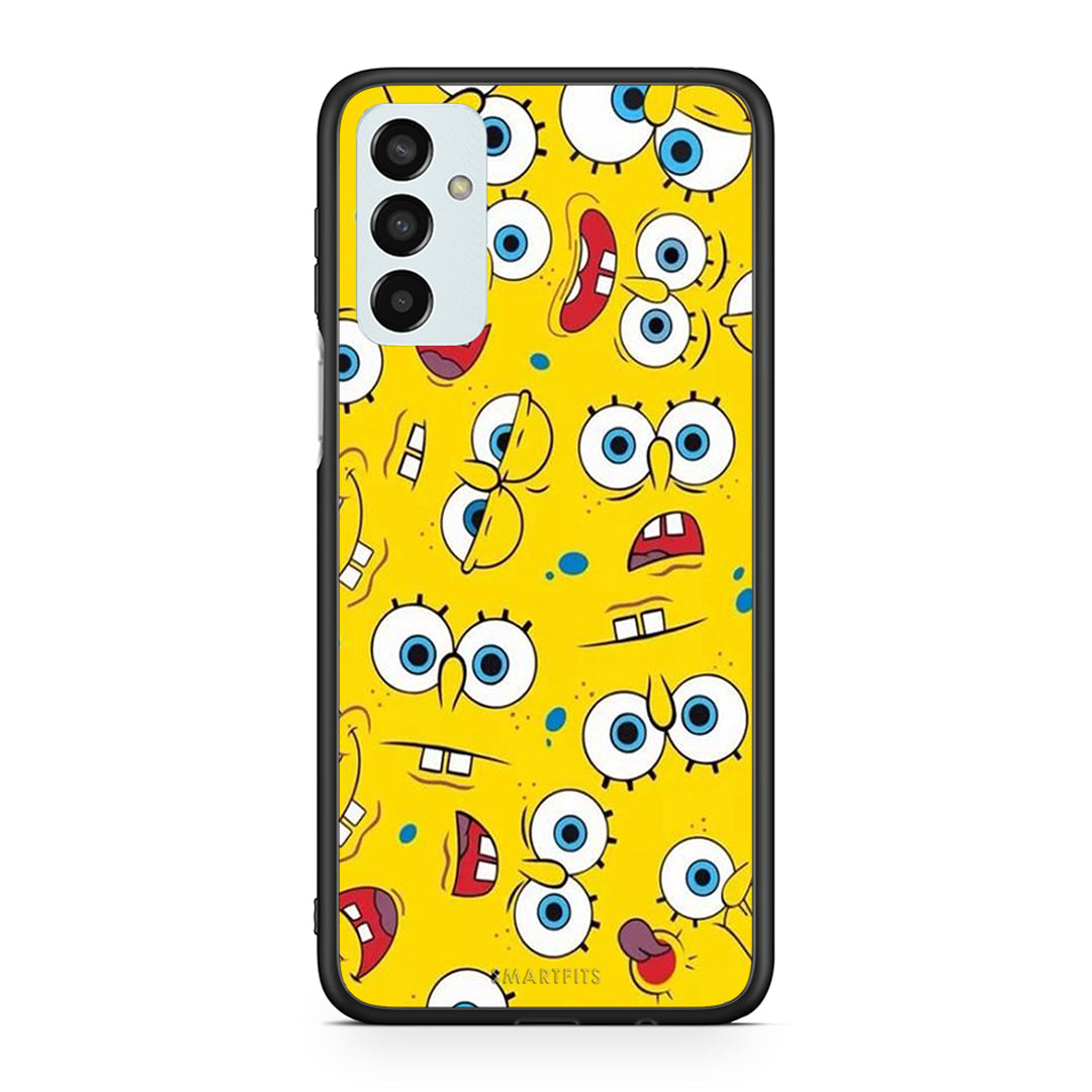 4 - Samsung M13 Sponge PopArt case, cover, bumper