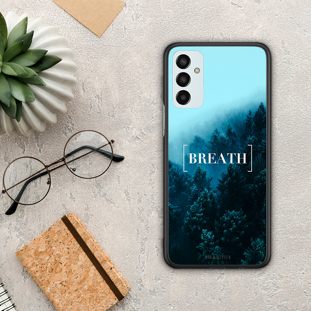 Quote Breath - Samsung Galaxy M13 θήκη