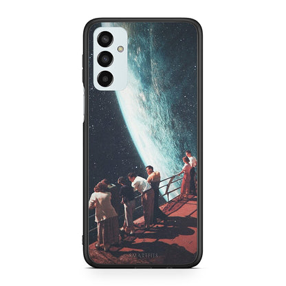 Samsung M13 Surreal View θήκη από τη Smartfits με σχέδιο στο πίσω μέρος και μαύρο περίβλημα | Smartphone case with colorful back and black bezels by Smartfits