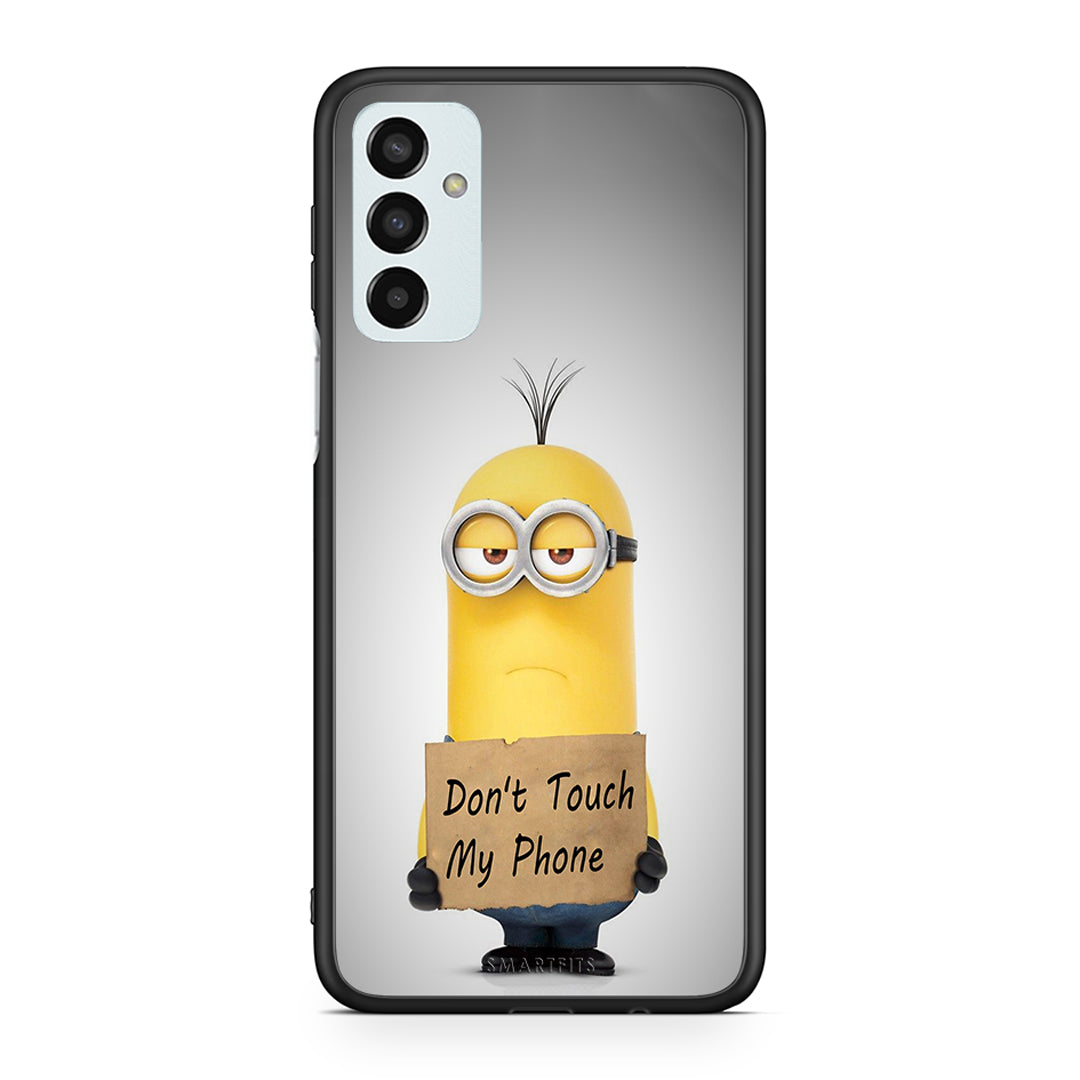 4 - Samsung M13 Minion Text case, cover, bumper