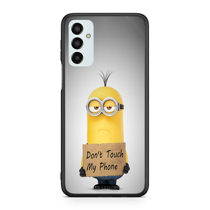4 - Samsung M13 Minion Text case, cover, bumper