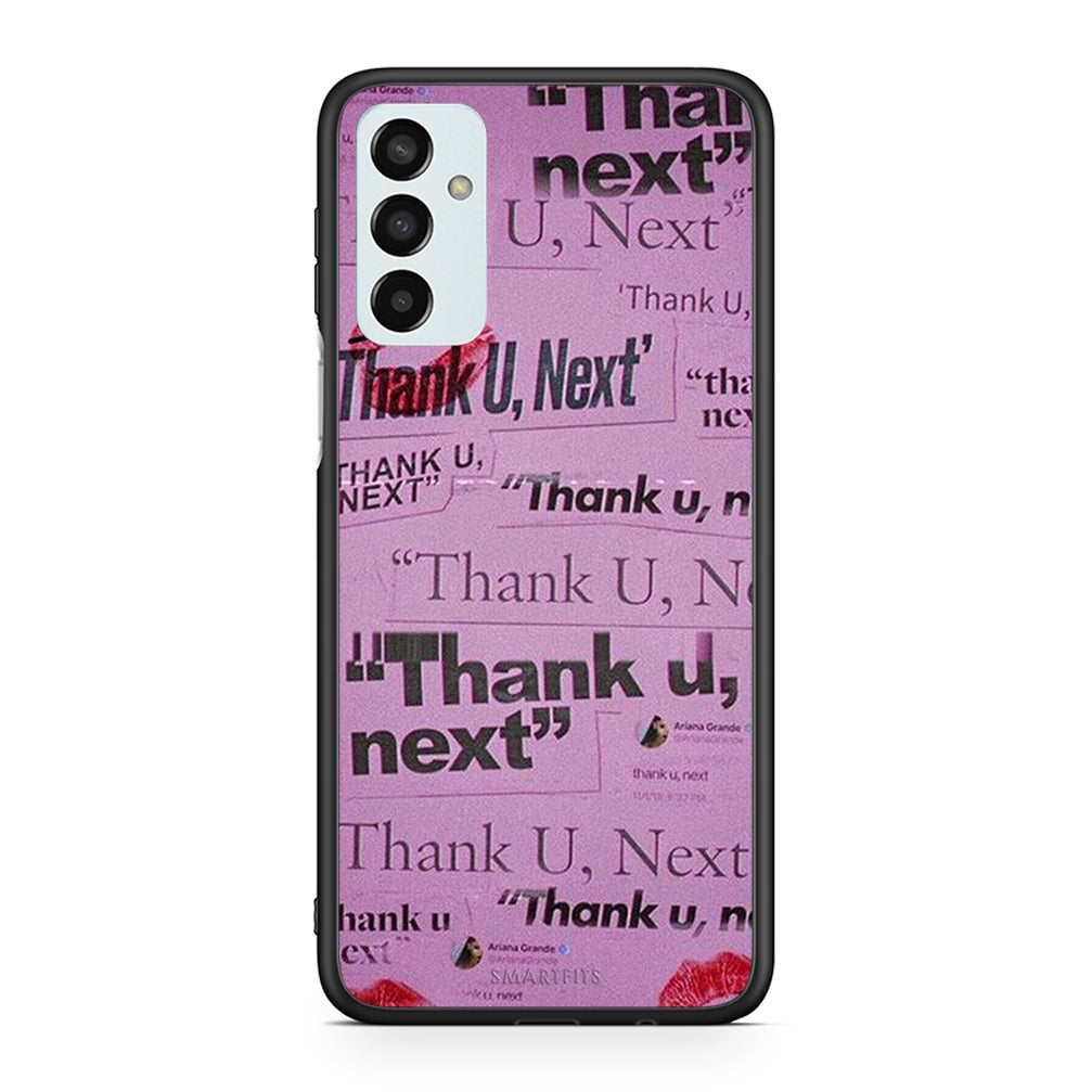 Samsung M13 Thank You Next Θήκη Αγίου Βαλεντίνου από τη Smartfits με σχέδιο στο πίσω μέρος και μαύρο περίβλημα | Smartphone case with colorful back and black bezels by Smartfits