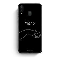 Thumbnail for Samsung M20 Aeshetic Love 1 Θήκη Αγίου Βαλεντίνου από τη Smartfits με σχέδιο στο πίσω μέρος και μαύρο περίβλημα | Smartphone case with colorful back and black bezels by Smartfits