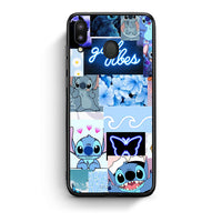 Thumbnail for Samsung M20 Collage Good Vibes Θήκη Αγίου Βαλεντίνου από τη Smartfits με σχέδιο στο πίσω μέρος και μαύρο περίβλημα | Smartphone case with colorful back and black bezels by Smartfits