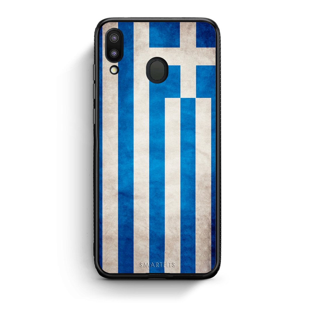4 - Samsung M20 Greece Flag case, cover, bumper