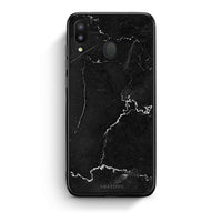 Thumbnail for Samsung M20 Marble Black θήκη από τη Smartfits με σχέδιο στο πίσω μέρος και μαύρο περίβλημα | Smartphone case with colorful back and black bezels by Smartfits