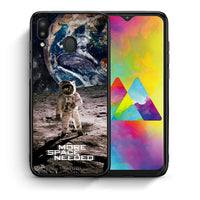 Thumbnail for Θήκη Samsung M20 More Space από τη Smartfits με σχέδιο στο πίσω μέρος και μαύρο περίβλημα | Samsung M20 More Space case with colorful back and black bezels