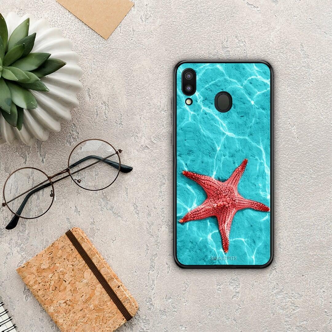 Red Starfish - Samsung Galaxy M20 θήκη