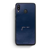 Thumbnail for Samsung M20 You Can θήκη από τη Smartfits με σχέδιο στο πίσω μέρος και μαύρο περίβλημα | Smartphone case with colorful back and black bezels by Smartfits