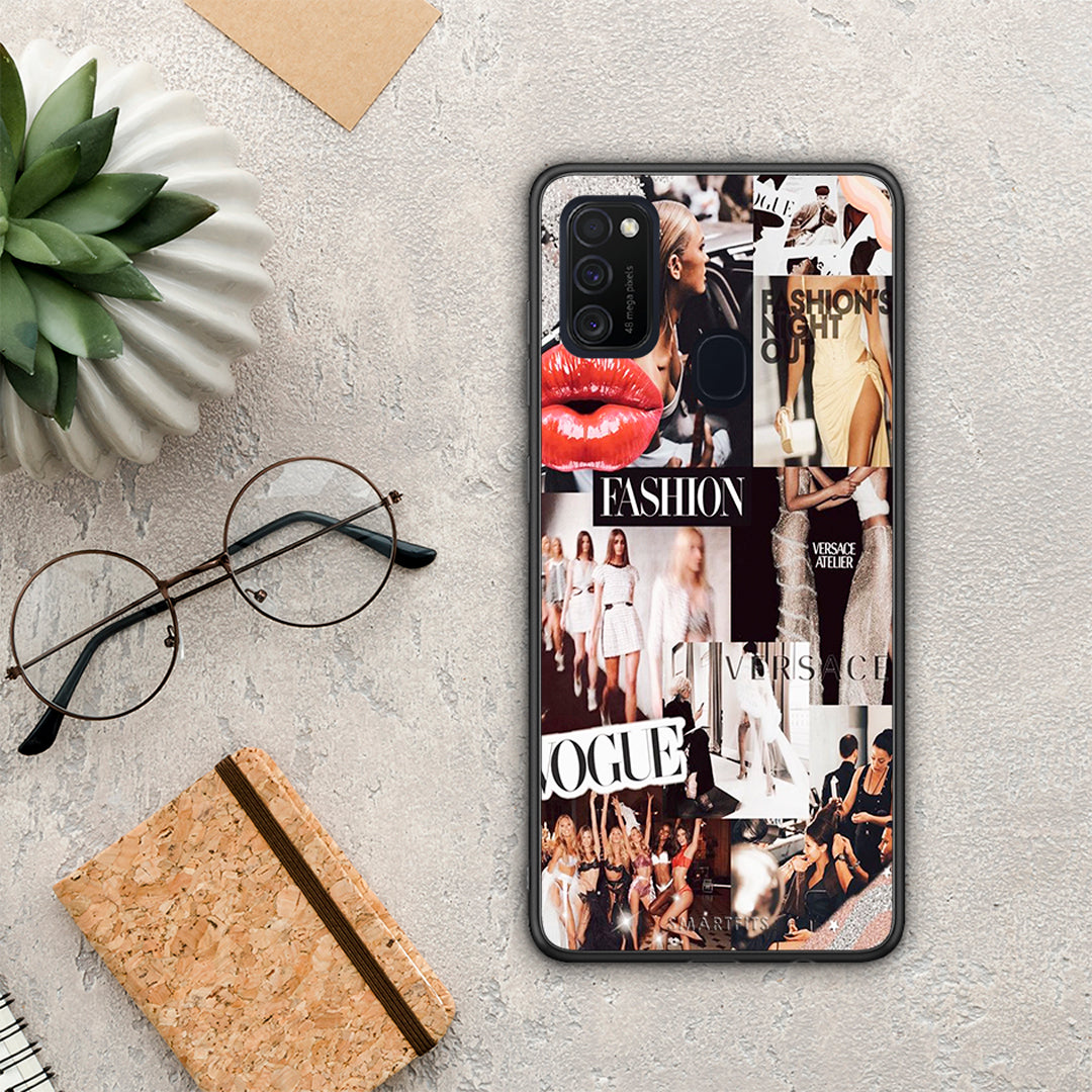 Collage Fashion - Samsung Galaxy M21 / M30s θήκη