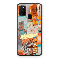 Thumbnail for Samsung M21 / M31 Groovy Babe Θήκη Αγίου Βαλεντίνου από τη Smartfits με σχέδιο στο πίσω μέρος και μαύρο περίβλημα | Smartphone case with colorful back and black bezels by Smartfits