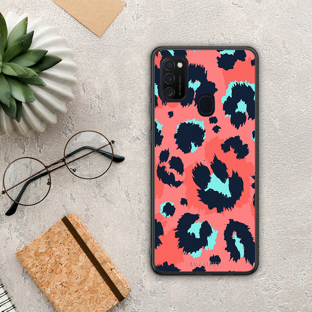 Animal Pink Leopard - Samsung Galaxy M21 / M30s θήκη