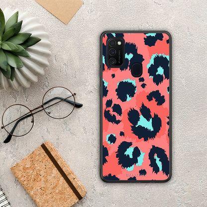 Animal Pink Leopard - Samsung Galaxy M21 / M30s θήκη