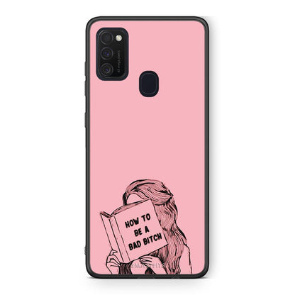 Samsung M21/M31 Bad Bitch θήκη από τη Smartfits με σχέδιο στο πίσω μέρος και μαύρο περίβλημα | Smartphone case with colorful back and black bezels by Smartfits