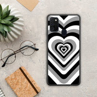 Thumbnail for Black Hearts - Samsung Galaxy M21 / M30s θήκη