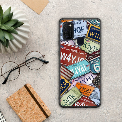 Car Plates - Samsung Galaxy M21 / M30s θήκη