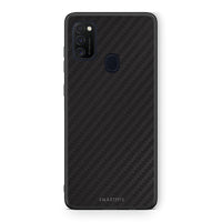 Thumbnail for Samsung M21/M31 Carbon Black θήκη από τη Smartfits με σχέδιο στο πίσω μέρος και μαύρο περίβλημα | Smartphone case with colorful back and black bezels by Smartfits