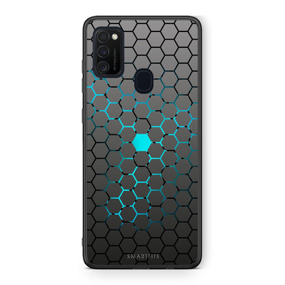 40 - Samsung M21/M31  Hexagonal Geometric case, cover, bumper