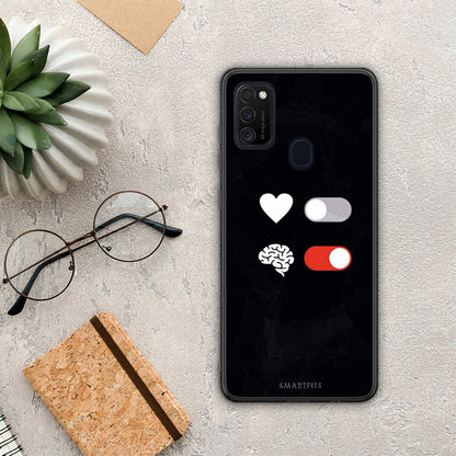 Heart Vs Brain - Samsung Galaxy M21 / M30s θήκη