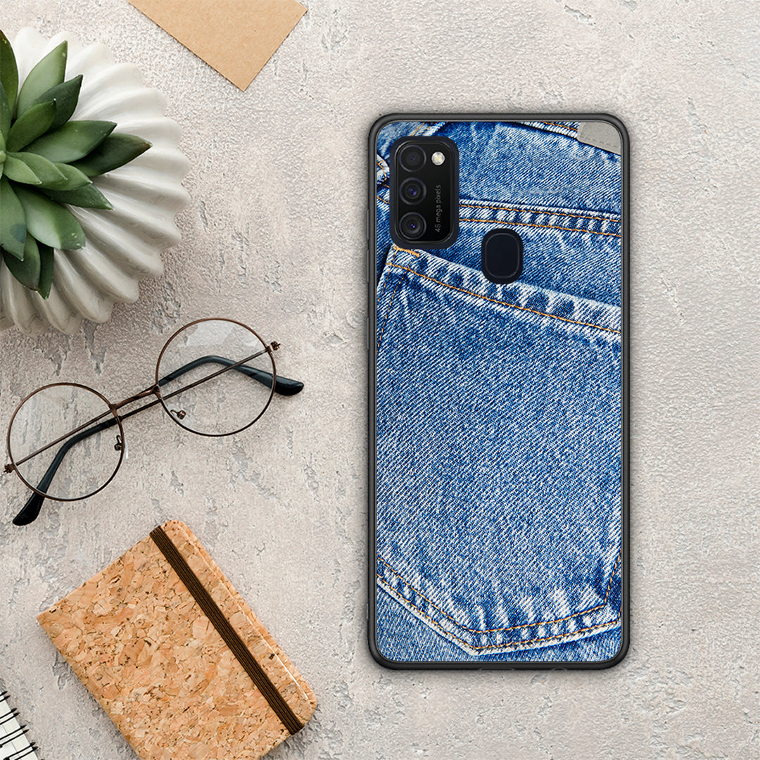 Jeans Pocket - Samsung Galaxy M21 / M30s θήκη