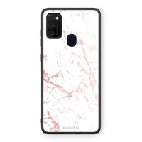 Thumbnail for 116 - Samsung M21/M31  Pink Splash Marble case, cover, bumper
