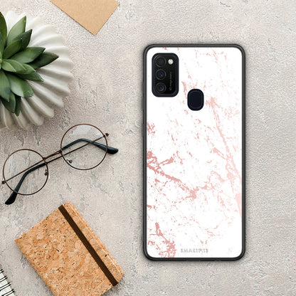 Marble Pink Splash - Samsung Galaxy M21 / M30s θήκη