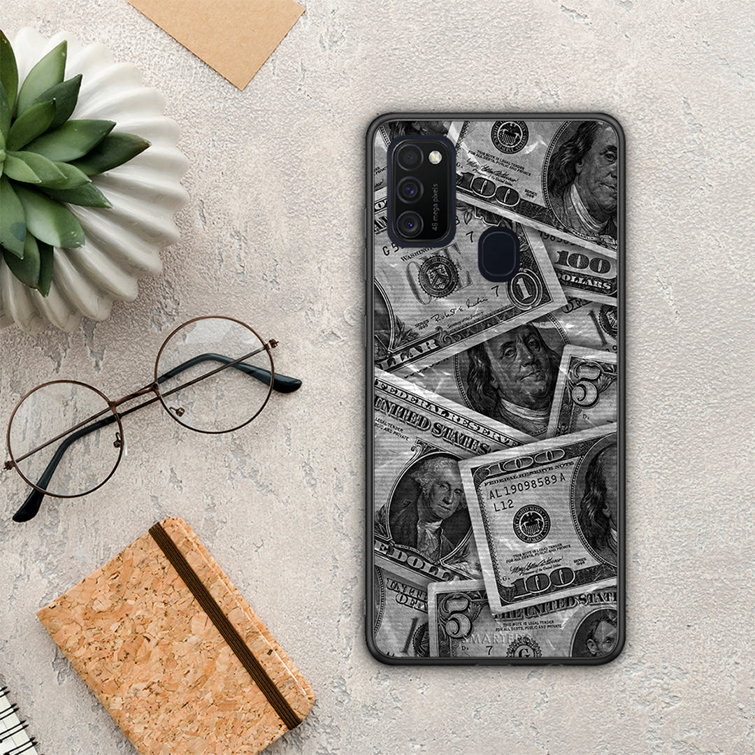 Money Dollars - Samsung Galaxy M21 / M30s θήκη