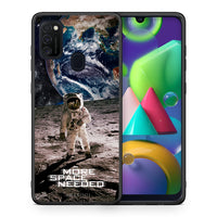 Thumbnail for Θήκη Samsung M21/M31 More Space από τη Smartfits με σχέδιο στο πίσω μέρος και μαύρο περίβλημα | Samsung M21/M31 More Space case with colorful back and black bezels