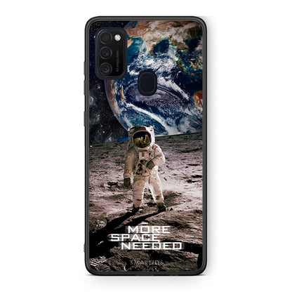 Samsung M21/M31 More Space θήκη από τη Smartfits με σχέδιο στο πίσω μέρος και μαύρο περίβλημα | Smartphone case with colorful back and black bezels by Smartfits