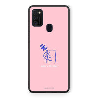Thumbnail for Samsung M21/M31 Nice Day θήκη από τη Smartfits με σχέδιο στο πίσω μέρος και μαύρο περίβλημα | Smartphone case with colorful back and black bezels by Smartfits